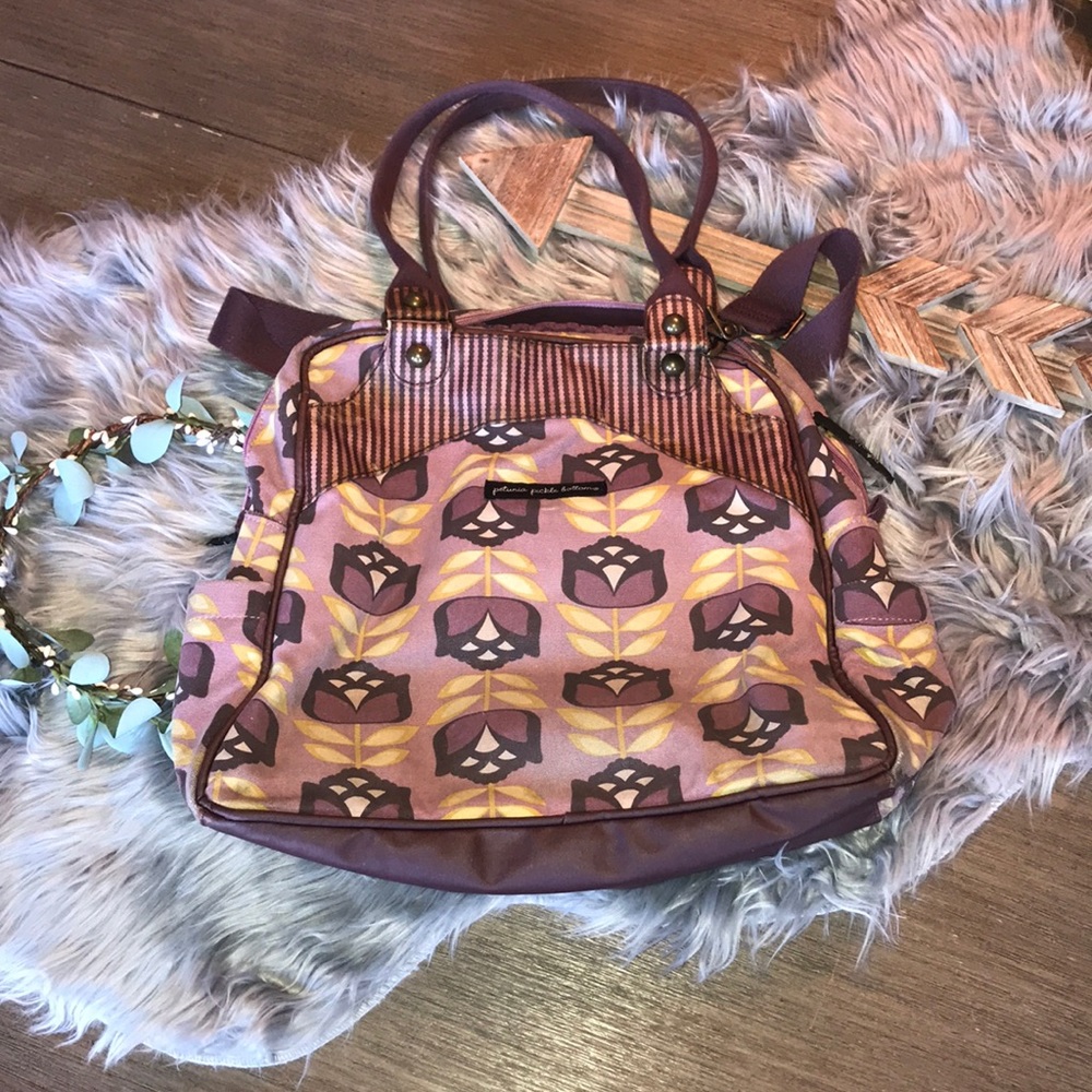 Vintage Petunia Pickle Bottom Diaper bag